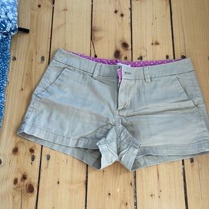 Khaki shorts